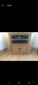 Oak TV stand
