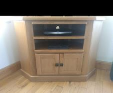Oak TV stand