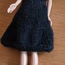 Barbie doll handemade dress and necklace Image 4