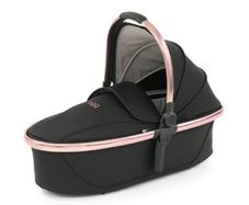 egg pram black and rose gold limited edition
