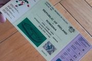 Ireland v Romania Souvenir Ticket Italia 90 World Cup