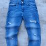 mens slim fit ripped denim jeans Image 3