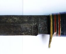 Vintage LARGE DAGGER KNIFE Military interest Commando Knife by William Rodgers of Sheffield ORIGINAL