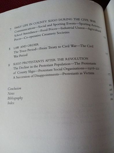 The Aftermath Of The Revolution/ Sligo 1921-23 / Michael Farry/ Signed/1st edition/ 2000