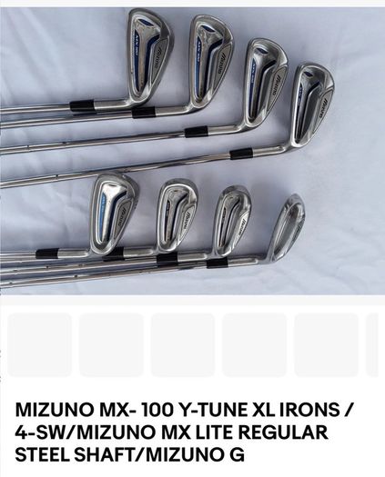 Mizuno MX-100 Y-Tune Irons