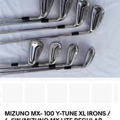Mizuno MX-100 Y-Tune Irons