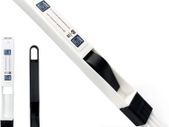 2 in 1 Window Gap Slot Cleaning Small Household Dustpan and Brush Easily Clean Vents Keyboards etc by The Dustpan and Brush Store