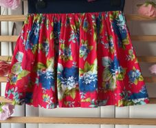 skirt bnwt Abercrombie & fitch red floral skirt medium