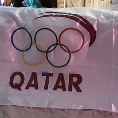 QATAR Olympic flag