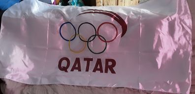 QATAR Olympic flag