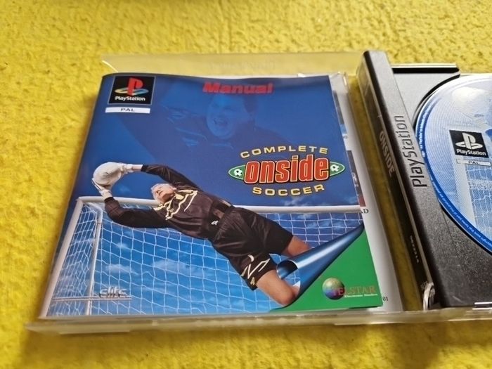 Onside Complete Soccer  PlayStation1 Ps1 PlayStation2 Ps2 games Original