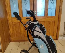 Golf Club Set + Cart Bag/ Trolley (RH)