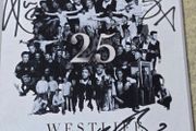 CD signed insert by west life celebrating 25 years together
