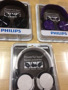 Headphones Head Phones Powerful Bass