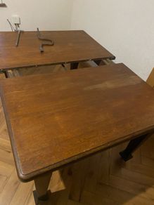 Vintage Solid Wood Extendable Dining Table