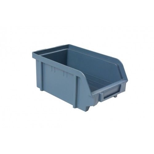 36pcs Art 102 Eurobox Parts Bin Containers - 103x166x73 Petrol,blue