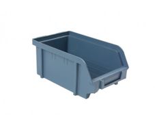 36pcs Art 102 Eurobox Parts Bin Containers - 103x166x73 Petrol,blue