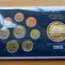 Euro coins sets + Special Edition Banknote Proof commemorative medals 2003 Collection in wood chest Image 6