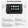 RCD360 Plus 187B MIB Radio RCD360 PRO Android Auto Carplay Maps For Volkswagan VW Golf 5 6 Jetta MK5 MK6 Tiguan CC Polo Passat 6RD035187B RCD330 Image 7