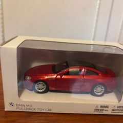 BMW M6 Pullback toy car - New in Box