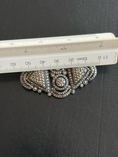 silver brooch