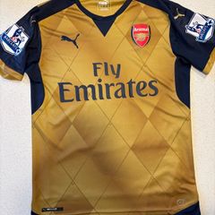 Arsenal 2015/16 Away Jersey - Size Small - Ozil 11 Premier League