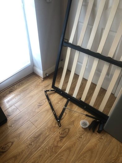 FREE Ottoman Storage Double Bed ( Frame Only )