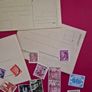 Selection of 3rd reich, stamps/ postcards/propaganda photo, and military feldpost. Image 6