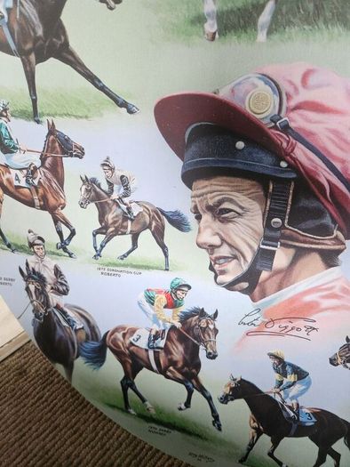 Lester Piggot jockey.