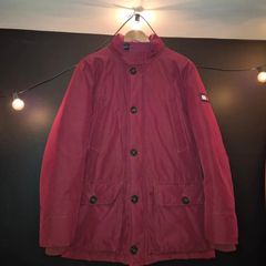 Tommy Hilfiger Red Winter Parka Jacket