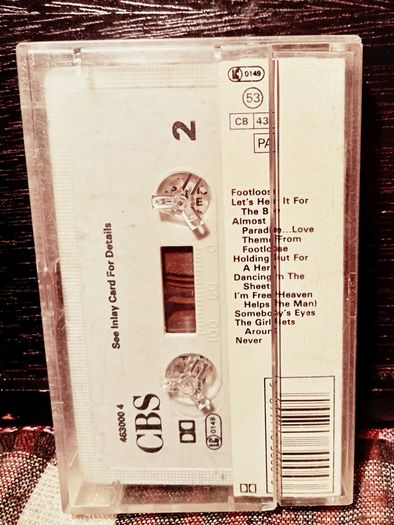 1984. Footloose. Original Soundtrack Of The Motion Picture.. Cassette Tape.