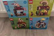 Lego Restaurants of the World - Complete Set of 4