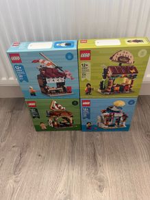 Lego Restaurants of the World - Complete Set of 4