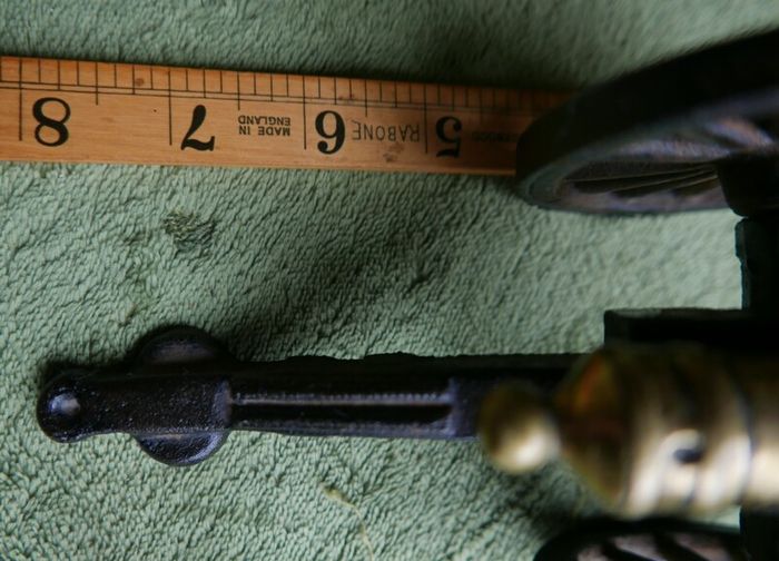 Vintage Brass and Cast Iron Cannons - Moving Wheels - Adjustable Mini Cannon - Set of 2