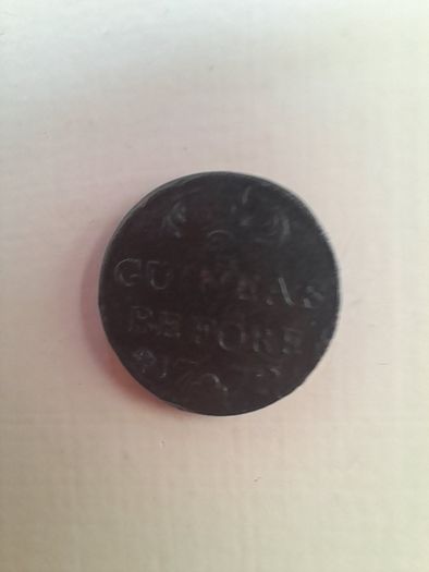 George III Half Guinea Coin Weight  . Before 1772