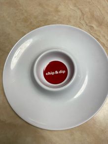Chip And Dip Platter Plastic Plate