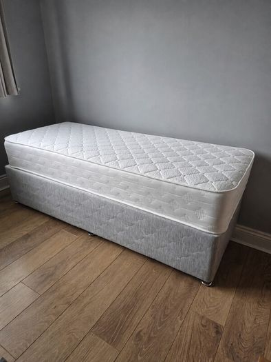 Single Bed and Mattress