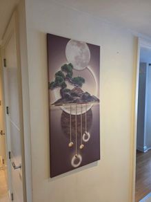 framed printed canvas