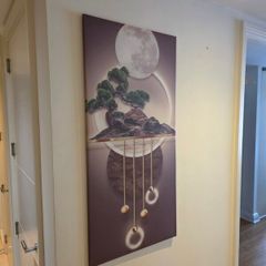 framed printed canvas