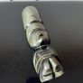 Hand Carved Mexican Gold Sheen Obsidian Figure Image 5