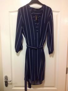 Brand new pin striped dress
