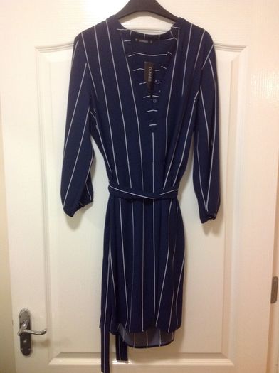 Brand new pin striped dress
