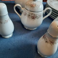 Beautiful china dinner and tea set