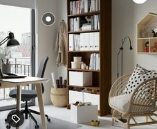 Free Ikea bookcase wooden brown effect