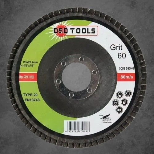 DSD TOOLS Flap Discs 60 Grit Oxide