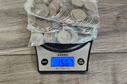 Bulk US Quarters 1.5KG Real Mixed Circulated Lot Approx 275 Coins Mixed