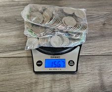 Bulk US Quarters 1.5KG Real Mixed Circulated Lot Approx 275 Coins Mixed