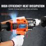Core Drill Machine 2.03-18 cm Dia 2600W Handheld and Stand Core Drill Rig Image 5