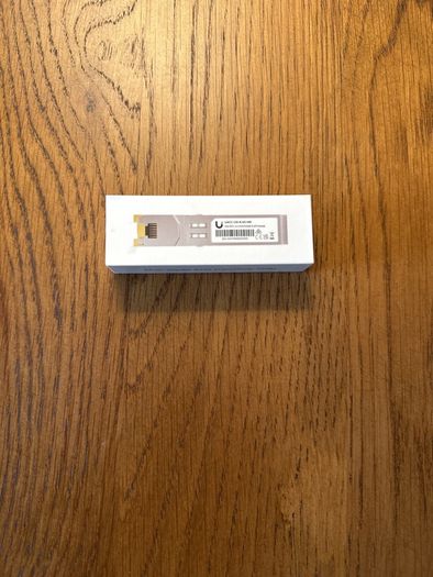 Brand new and sealed SFP+ to RJ45 transceiver module that supports 10G connections up to 100 m