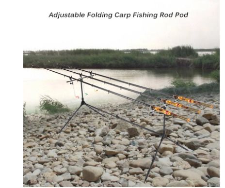 BRAND NEW Adjustable Retractable Carp Fishing Rod Pod Stand Holder Fishing Pole Pod Stand Fishing Tackle Fishing Accessory